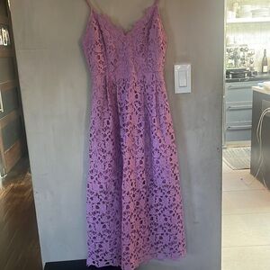 Violet prom dress from Nordstrom